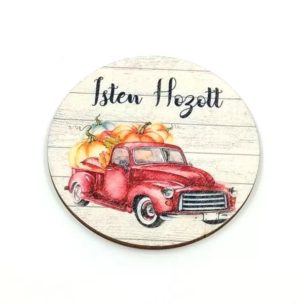 tokkel-teli-piros-furgonos-isten-hozott-feliratu-festett-fatabla-dobosdoboz tokkel-teli-piros-furgonos-isten-hozott-feliratu-festett-fatabla-dobosdoboz