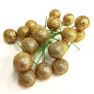 pezsgoarany-csillamos-drotszaras-polifoam-golyo-2-cm-20-db-dobosdoboz