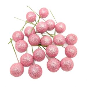 rozsaszin-csillamos-drotszaras-polifoam-golyo-2-cm-20-db-dobosdoboz