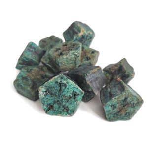 Vintage zöldeskék mahagóni szelet – 23 g